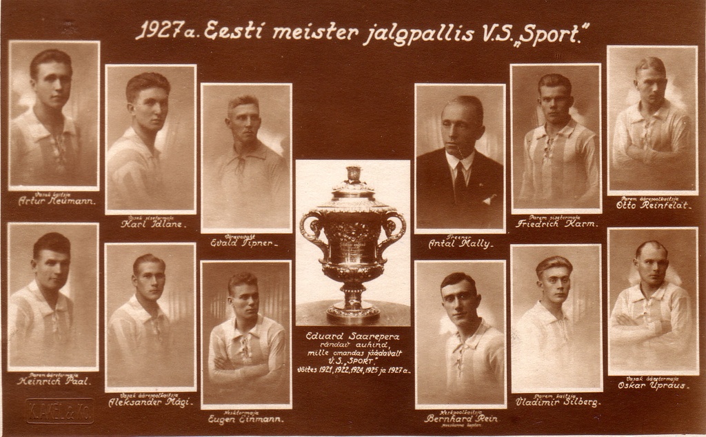 Eesti meister jalgpallis 1927 Tallinna Sport