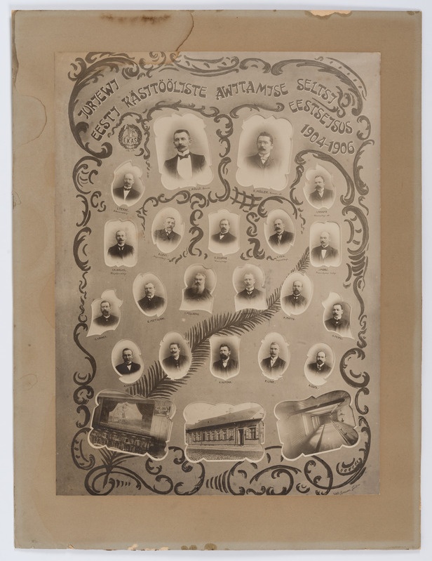 Jurjevi Eesti Käsitööliste Avitamise Seltsi eestseisus