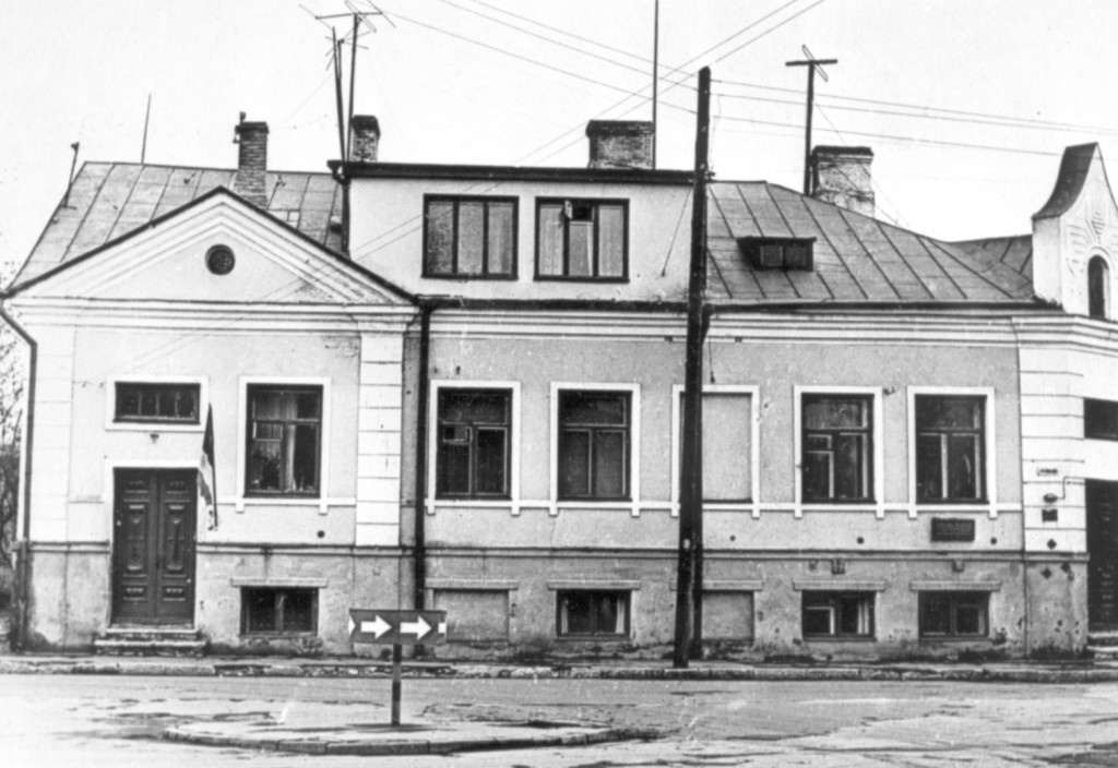 The house where in 1908 VSDTP was located the underground printing house of Tallinn organization Harju county Tallinn Tatari 54