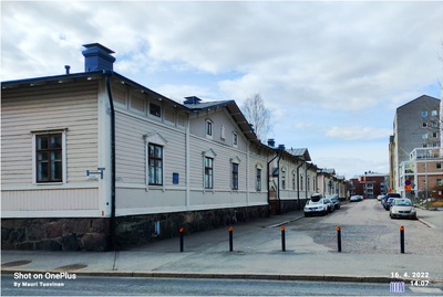 Ruoholahden villat, Lastenkodinkadun ja Porkkalankadun välissä. rephoto