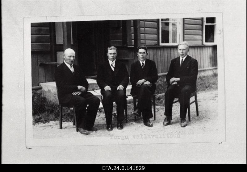 Torgu vallavalitsuse liikmed.