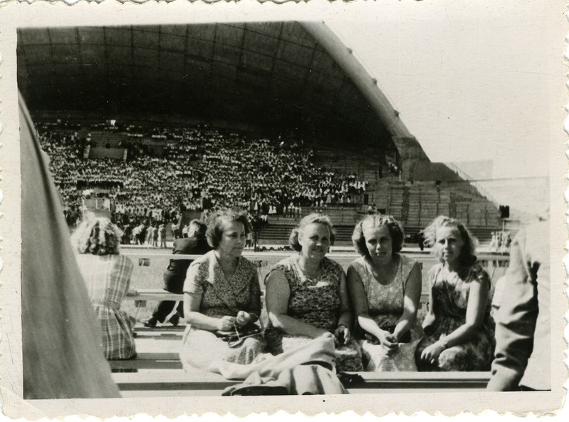 Margot Koel Tallinnas üldaulupeo eelproovis