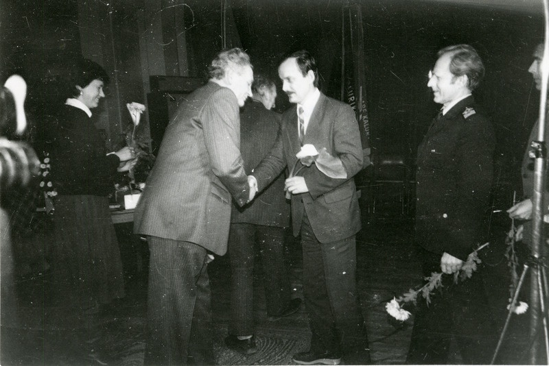 Albert Uustulndi 60. juubeli tähistamine Saare Kaluri klubis