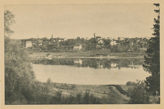trükipostkaart Viljandi vaatega