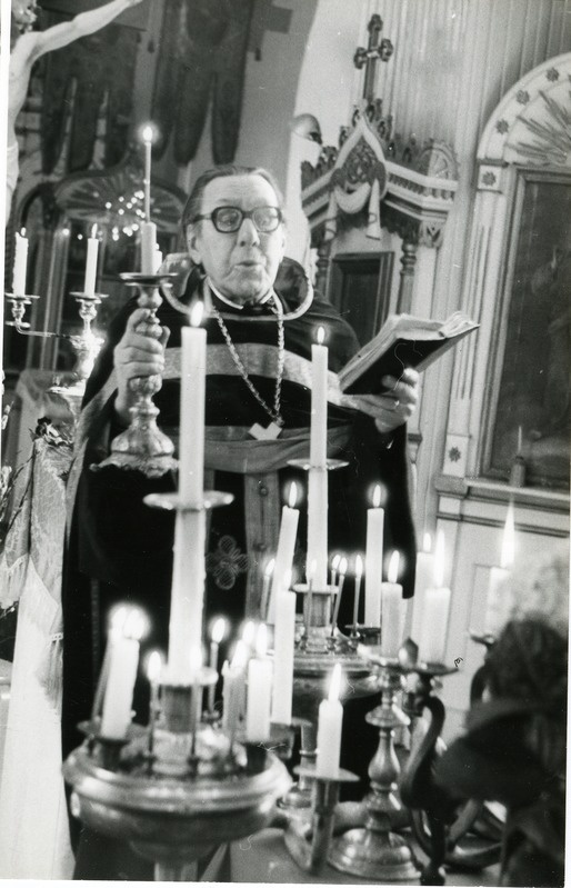 Jumalateenistus Ööriku õigeusu kirikus palmipuudepühal