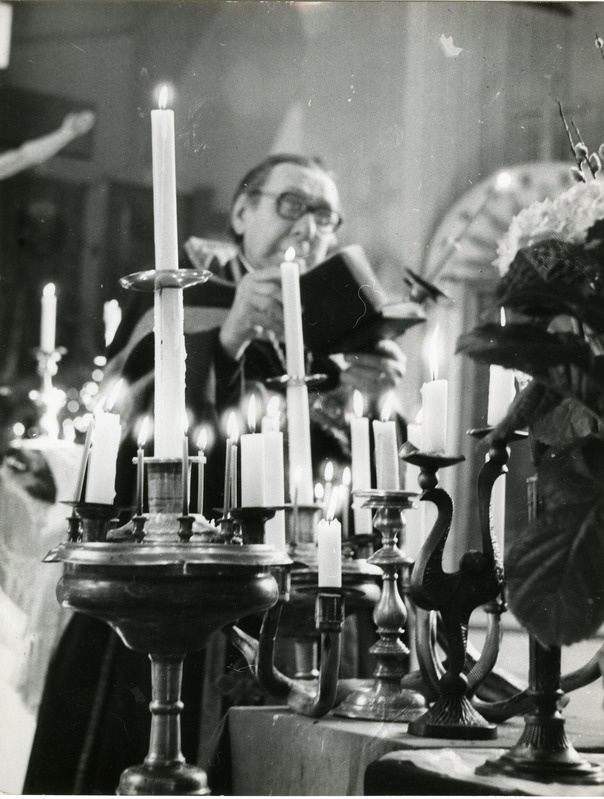 Jumalateenistus Ööriku õigeusu kirikus palmipuudepühal