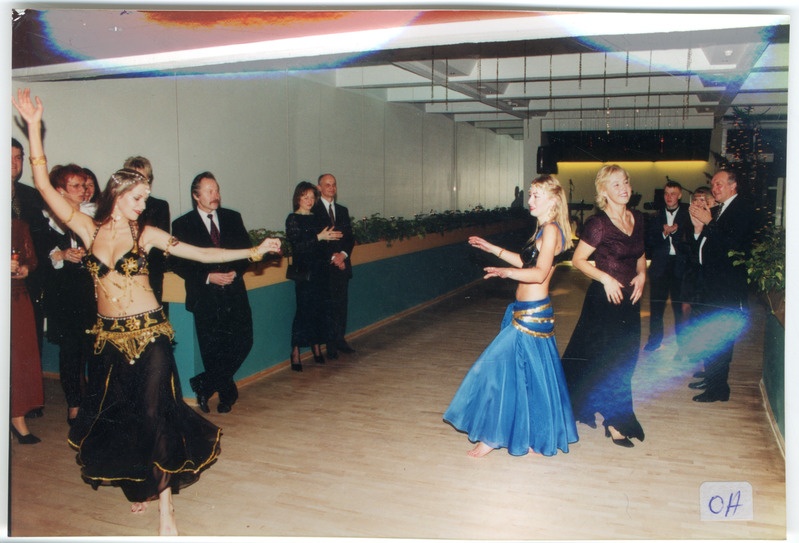 Foto. Sanatooriumi "Tervis" jõulupidu 2001. aastal