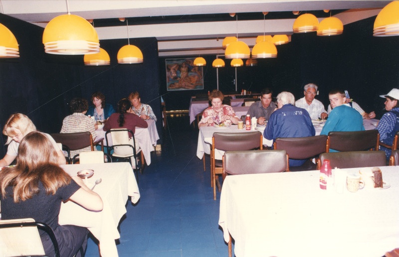 Foto. Sanatooriumi söökla sisevaade