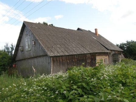 Georgi talu kaetud õu, tagantvaade. Kasepää küla, Lapinki tn