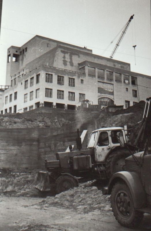 Põlva uue kultuurimaja ehitus