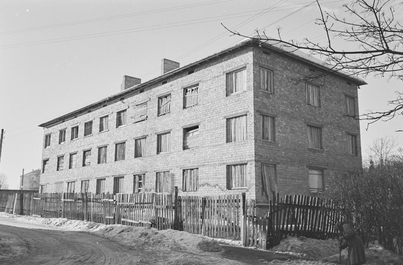 Koperatiivelamu "Kodutare" ehitus Tiigi t. 1. 20. veebruar 1959. a.