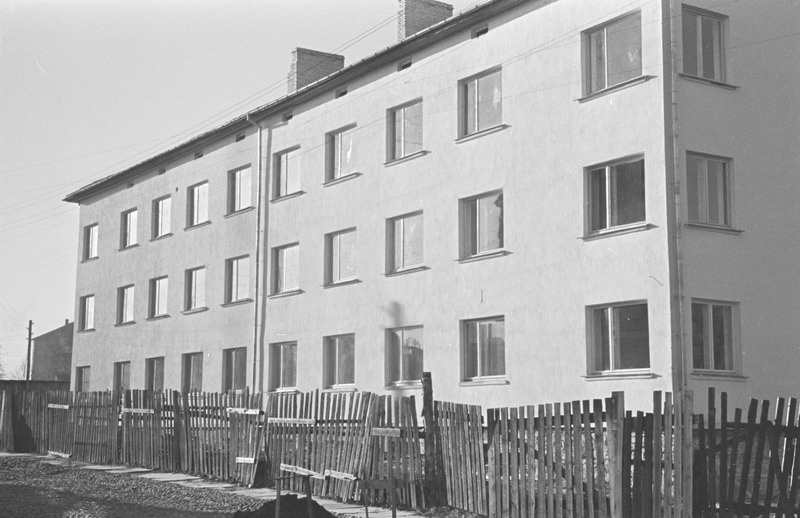 Koperatiivelamu "Kodutare" ehitus Tiigi t. 1. 29. oktoober 1959. a.