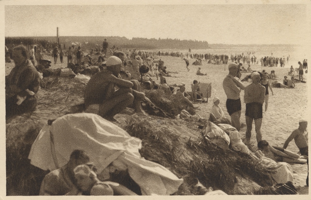 Estonia : Pirita beach = Der Beach von Pirita (St. Brigitten)
