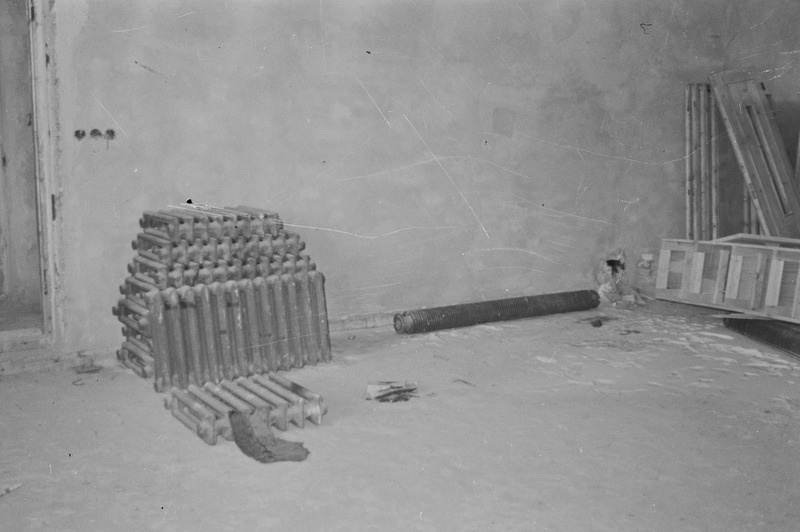 Tartu ülikooli siseujula ehitus Tähtvere pargi juures. 29. oktoober 1963. a.