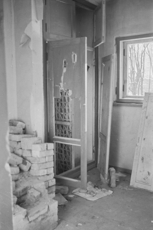 Tartu ülikooli siseujula ehitus Tähtvere pargi juures. 29. oktoober 1963. a.