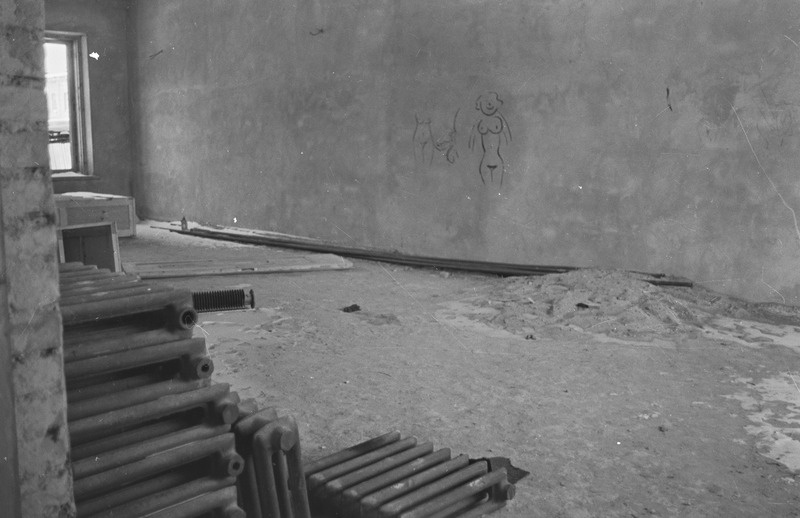 Tartu ülikooli siseujula ehitus Tähtvere pargi juures. 29. oktoober 1963. a.