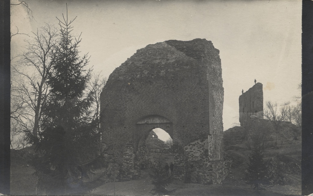 [viljandi castle roofs]