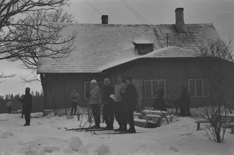 Suusavõistlused Otepääl, Käärikul. Veebruar 1958. a.