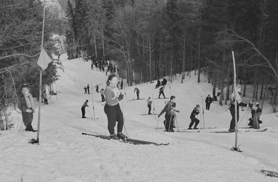 Eesti NSV esivõistlused suusatamises Otepääl. 23.-24. märts 1959. a.  similar photo