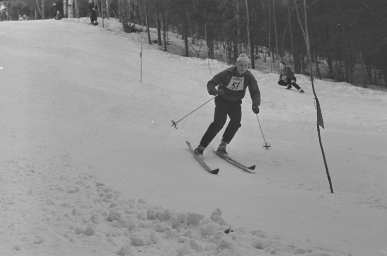Eesti NSV esivõistlused suusatamises Otepääl. Slaalom. 23.-24. märts 1959. a.