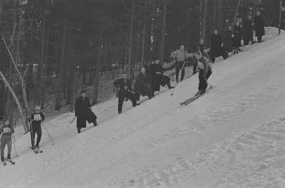 Eesti NSV esivõistlused suusatamises Otepääl. Slaalom. 23.-24. märts 1959. a.  similar photo