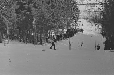 Eesti NSV esivõistlused suusatamises Otepääl. Slaalom. 23.-24. märts 1959. a.  similar photo