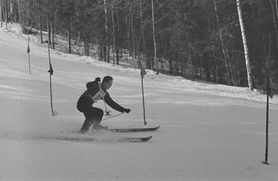 Eesti NSV esivõistlused suusatamises Otepääl. Slaalom. 23.-24. märts 1959. a.  similar photo