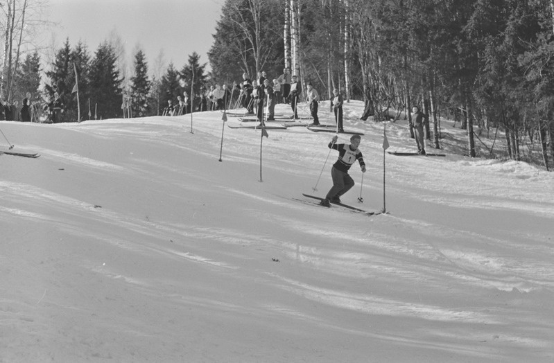 Eesti NSV esivõistlused suusatamises Otepääl. Slaalom. 23.-24. märts 1959. a.