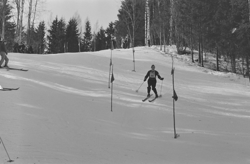 Eesti NSV esivõistlused suusatamises Otepääl. Slaalom. 23.-24. märts 1959. a.