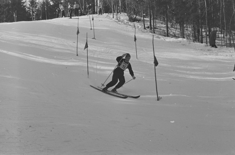 Eesti NSV esivõistlused suusatamises Otepääl. Slaalom. 23.-24. märts 1959. a.