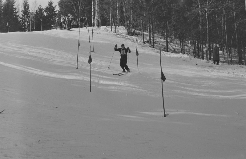 Eesti NSV esivõistlused suusatamises Otepääl. Slaalom. 23.-24. märts 1959. a.