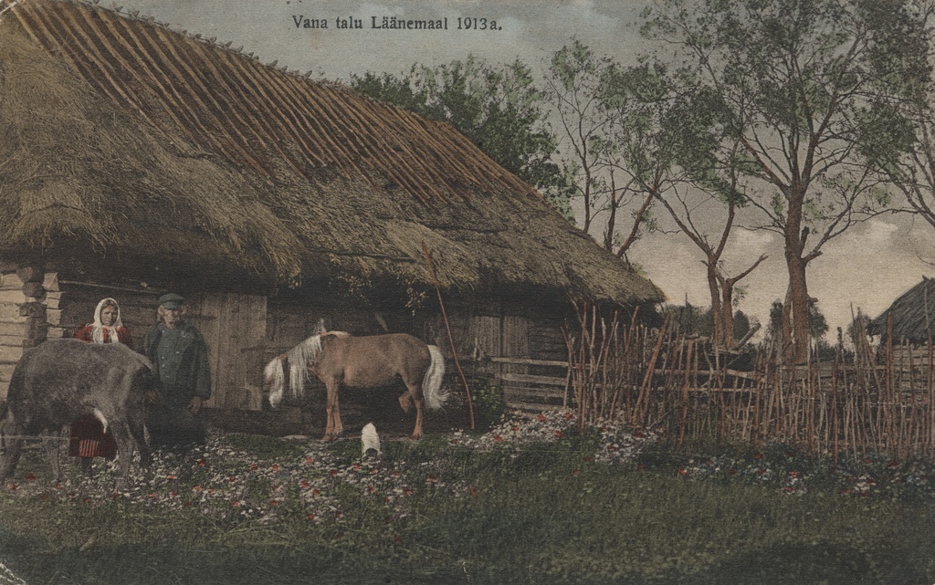 Old farm in Läänemaa 1913
