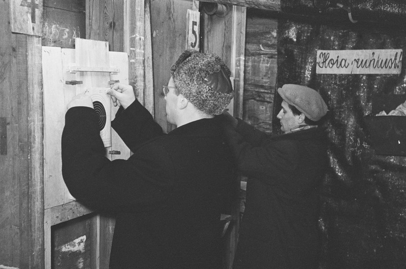 Laskevõistlused Tartu ülikooli laskerajal 1959. a. Laskurid