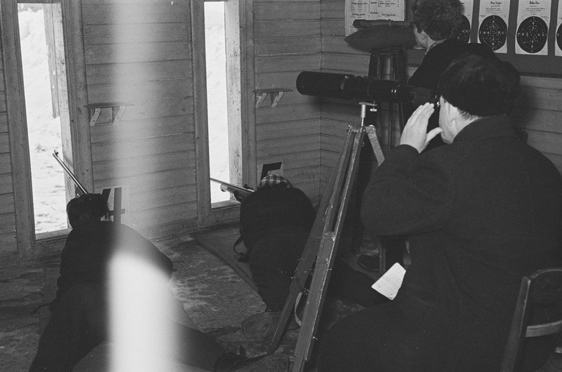 Laskevõistlused Tartu ülikooli laskerajal 1959. a. Laskurid