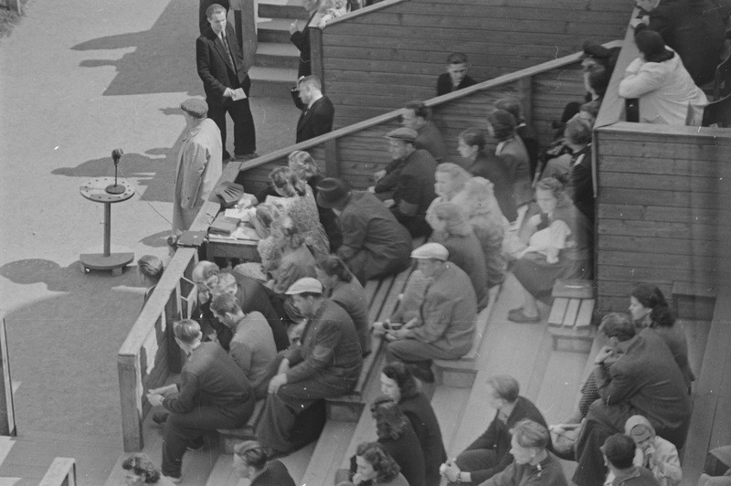 Tartu ülikooli kehakultuurlaste pidupäev 1952. a.