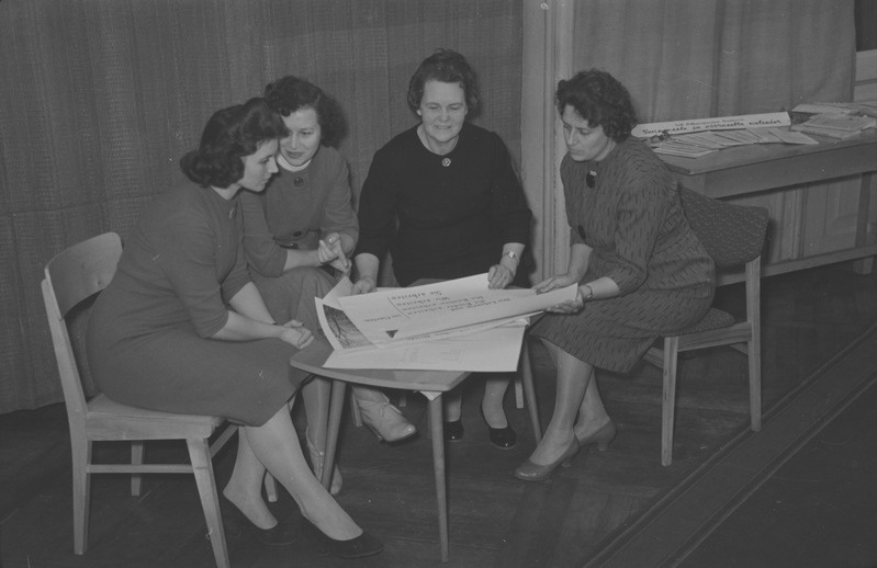 Võõrkeelte õpetajate I vabariiklik konverents Tartu ülikoolis. 02. veebruar 1962. a.