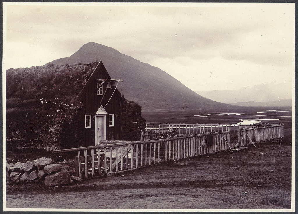 Saurbær Church, above Akureyri.