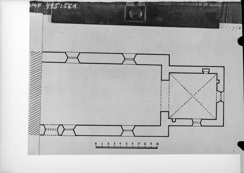 Vigala kirik. Põhiplaan