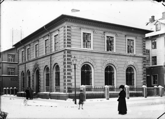 Landsbankinn vice Austurstræti, fyrir 1915