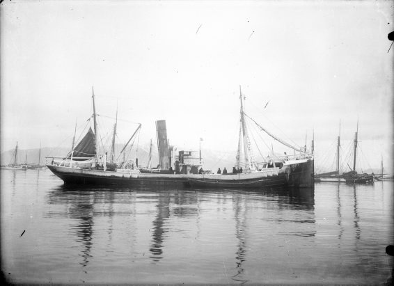 Togarinn Jón Forseti re 108 to Reykjavíkhöfn, 1908-1920