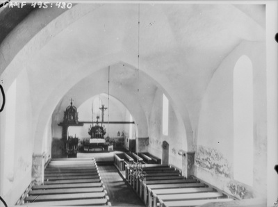 Järva-Jaani kirik. Sisevaade  duplicate photo