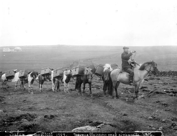 Hans's póstur í lazione, 1909