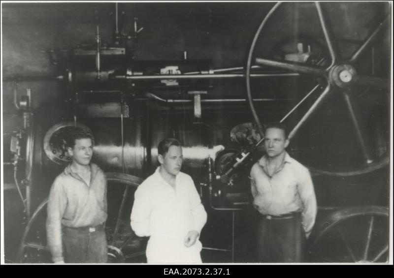 Thompsonite nahaparkimistöökoja sisevaade