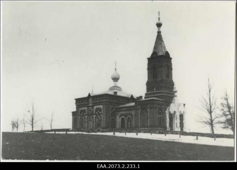 Suure-Jaani apostliku-õigeusu kirik Viljandimaal