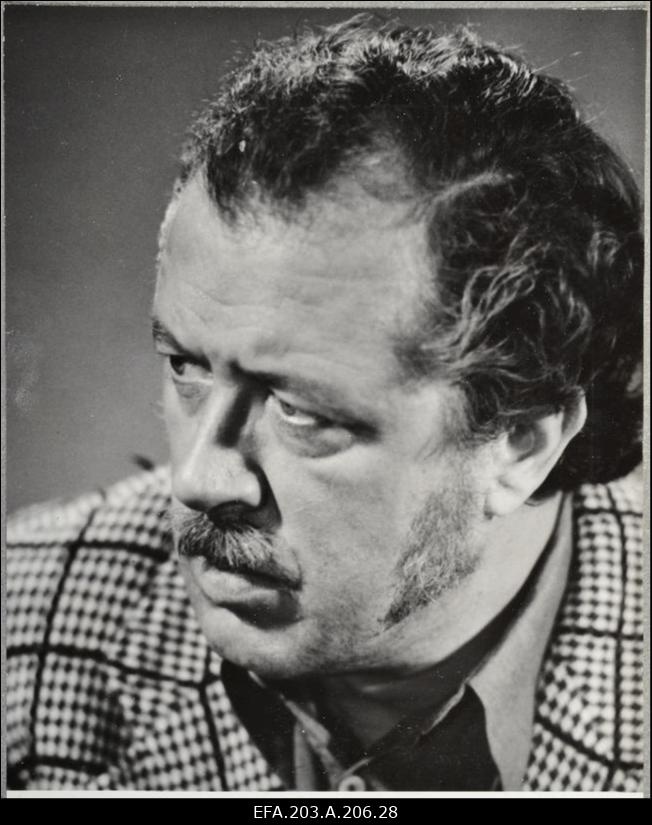 Näitleja Einari Koppel Tallinnast.