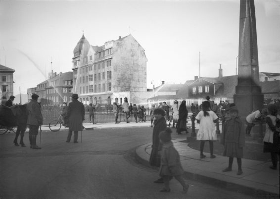 Brunaæfingí Pósthússtræti, 31 May 1924
