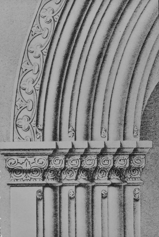 Riia Toomkirik. Põhja portaali detail