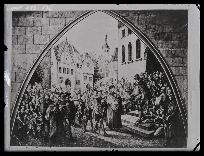 Rahvas kuulamas valitsejat