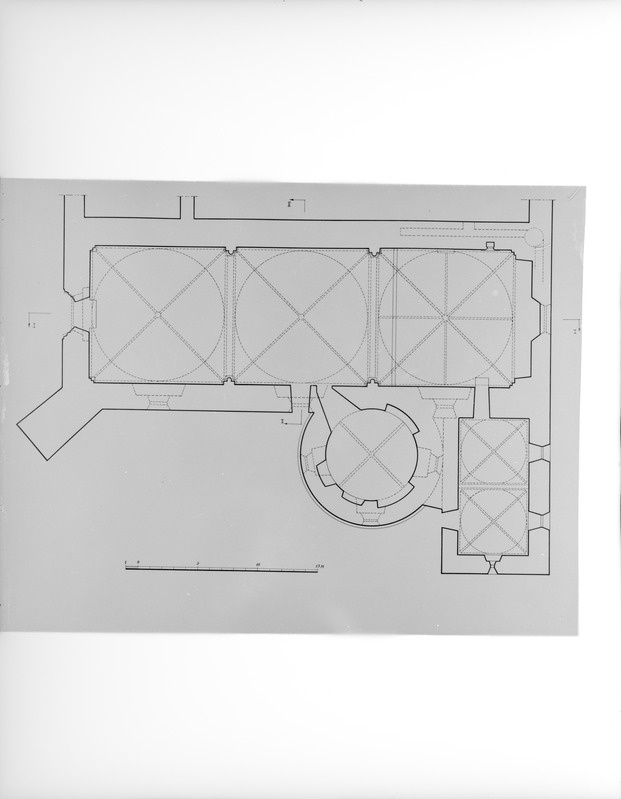Haapsalu linnuse kirik. Põhiplaan
