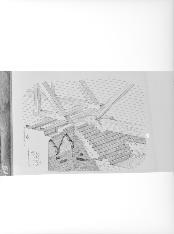 Lübeck. Peetri kirik. Friis külglöövil. Joonis